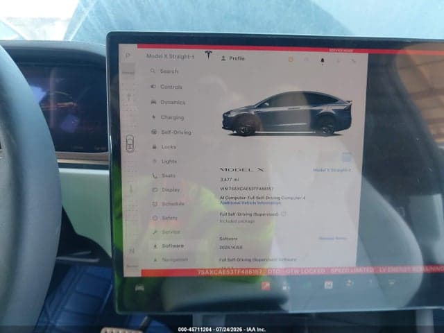 2026 TESLA MODEL X ALL-WHEEL DRIVE 7