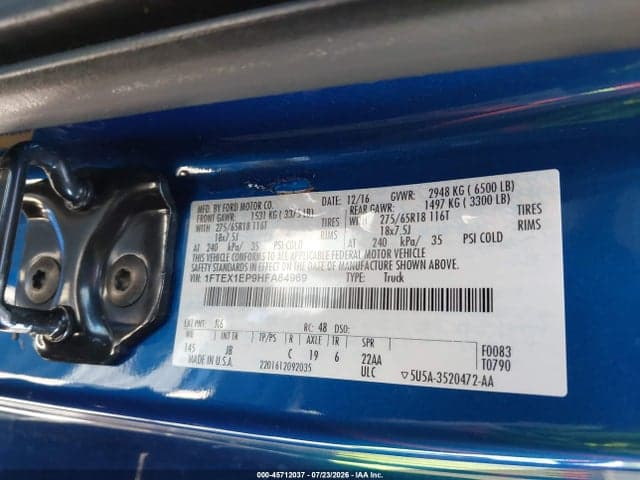 2017 FORD F-150 XLT 9