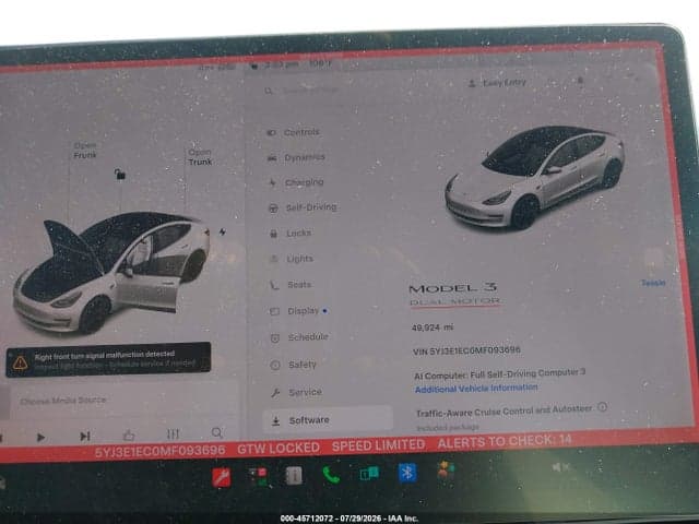 2021 TESLA MODEL 3 PERFORMANCE DUAL MOTOR ALL-WHEEL DRIVE 3
