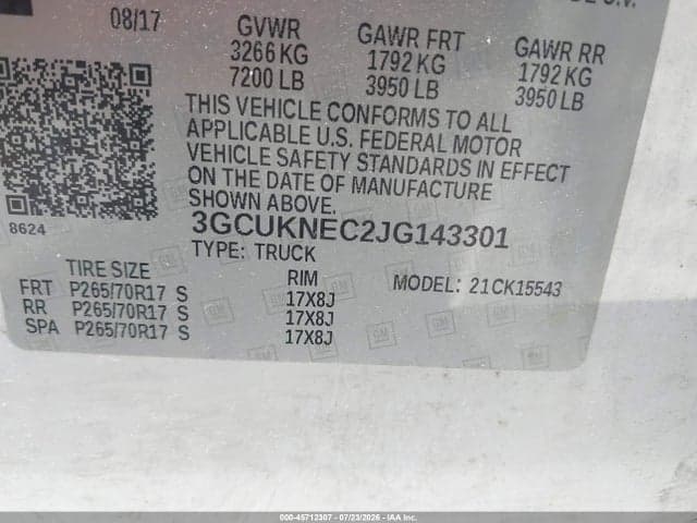 2018 CHEVROLET SILVERADO 1500 WT 9