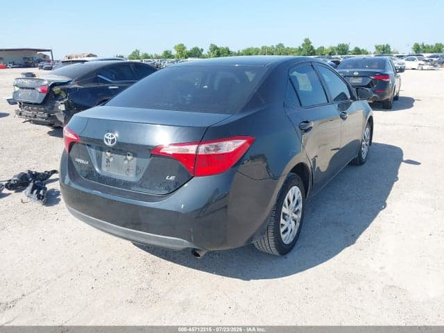 2018 TOYOTA COROLLA LE 4