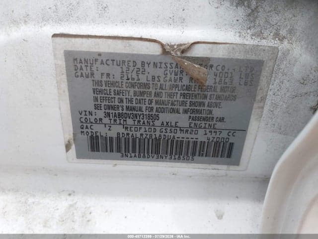 2022 NISSAN SENTRA SR XTRONIC CVT 9