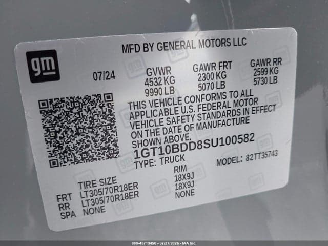 2025 GMC HUMMER EV PICKUP E4WD 2X 9
