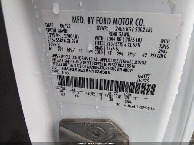 2022 FORD TRANSIT CONNECT XL PASSENGER 9