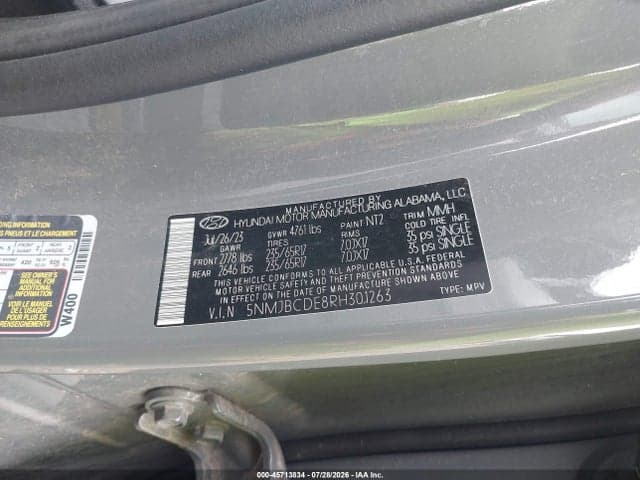 2024 HYUNDAI TUCSON SEL 9