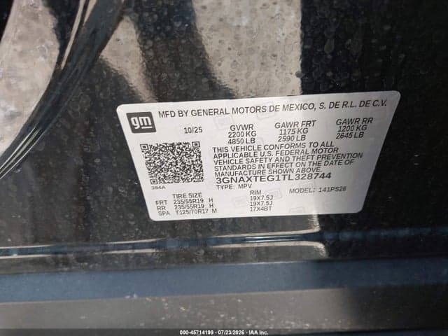 2026 CHEVROLET EQUINOX AWD RS 9