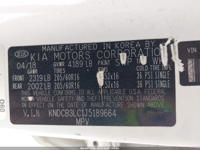 2018 KIA NIRO LX 9
