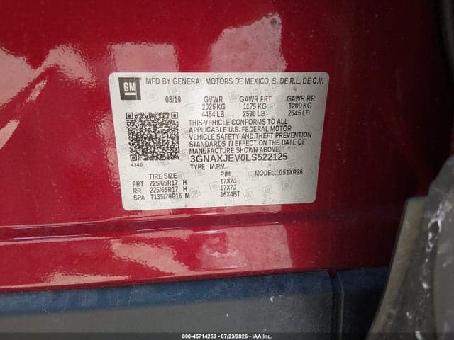 2020 CHEVROLET EQUINOX FWD 2FL 9