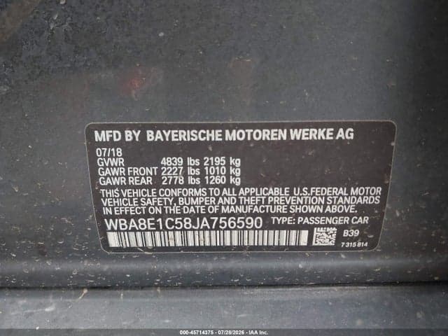2018 BMW 330E IPERFORMANCE 9