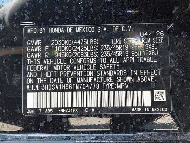 2026 ACURA ADX A-SPEC 9