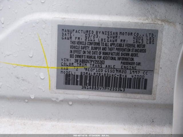 2023 NISSAN SENTRA SR XTRONIC CVT 9