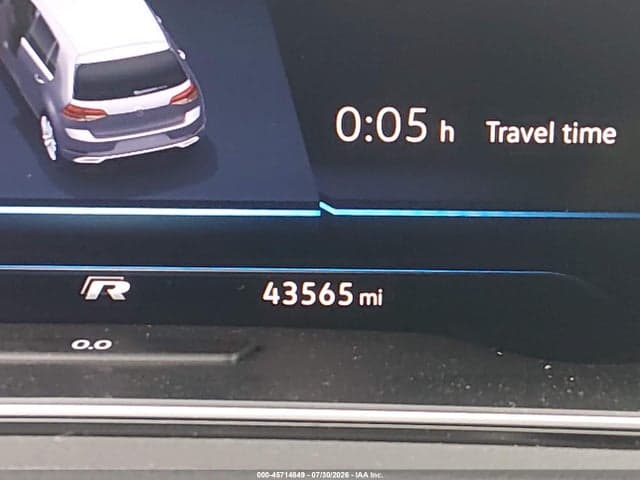 2019 VOLKSWAGEN GOLF R 2.0T W/DCC NAVIGATION 15