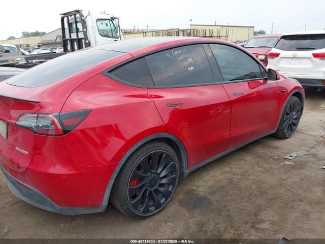 2023 TESLA MODEL Y PERFORMANCE DUAL MOTOR ALL-WHEEL DRIVE 4