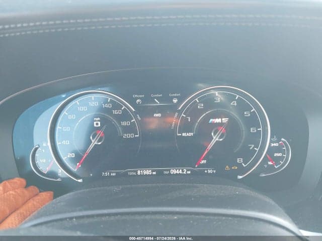 2018 BMW M5 7
