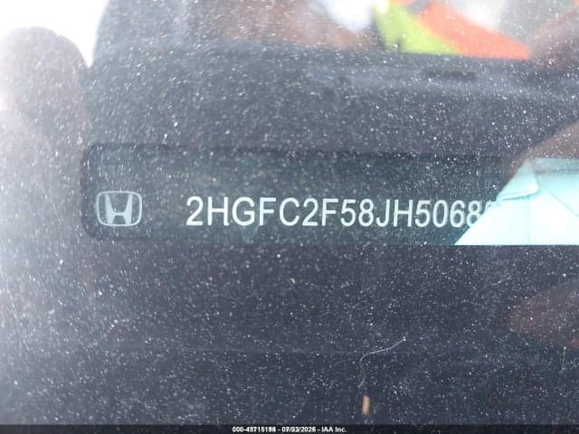 2018 HONDA CIVIC LX 9