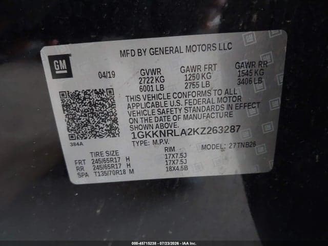 2019 GMC ACADIA SLE-1 9