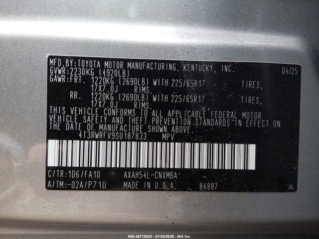 2025 TOYOTA RAV4 HYBRID XLE 9