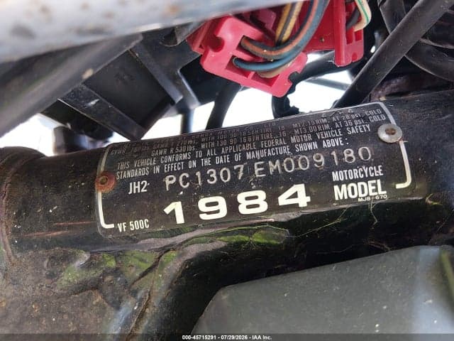 1984 HONDA VF500 C 10