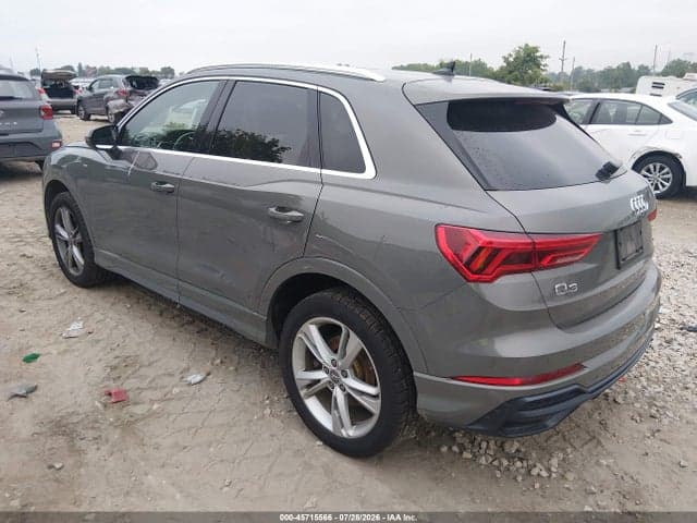 2020 AUDI Q3 PREMIUM PLUS 45 TFSI S LINE QUATTRO TIPTRONIC 3