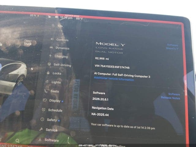 2022 TESLA MODEL Y LONG RANGE DUAL MOTOR ALL-WHEEL DRIVE 7