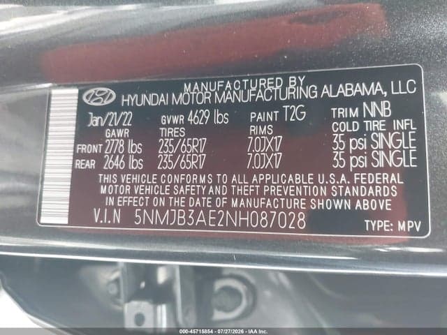 2022 HYUNDAI TUCSON SEL 9