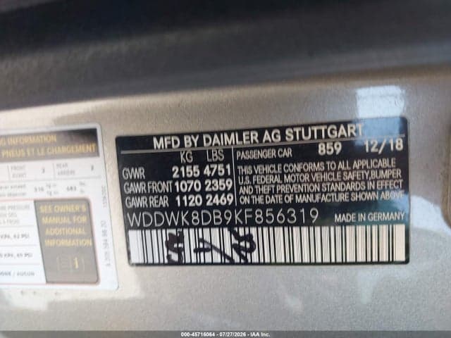 2019 MERCEDES-BENZ C 300 9