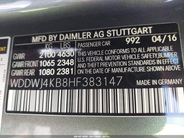 2017 MERCEDES-BENZ C 300 4MATIC 9