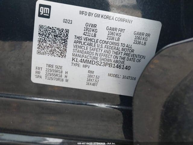 2023 BUICK ENCORE GX SELECT FWD 9