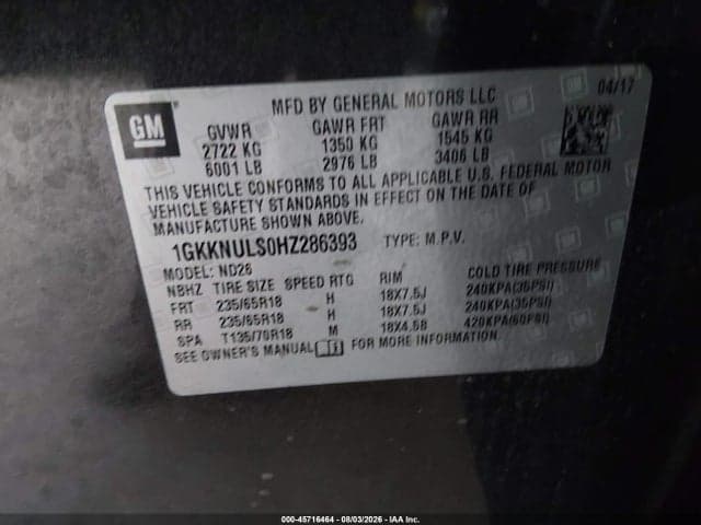 2017 GMC ACADIA SLT-1 9
