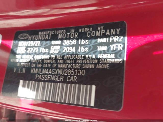 2022 HYUNDAI ELANTRA SEL 9