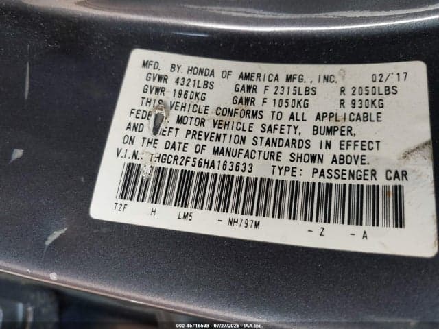 2017 HONDA ACCORD SPORT 9