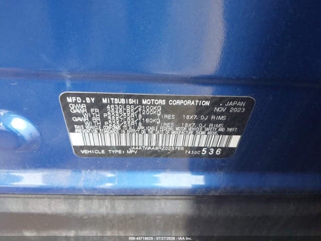 2024 MITSUBISHI ECLIPSE CROSS SE S-AWC/SEL S-AWC 9