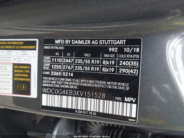 2019 MERCEDES-BENZ GLC 300 4MATIC 9