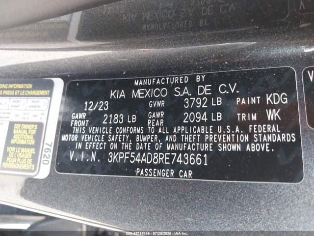 2024 KIA FORTE GT-LINE 9
