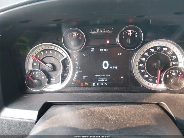 2018 RAM 1500 NIGHT 4X4 6'4 BOX 7