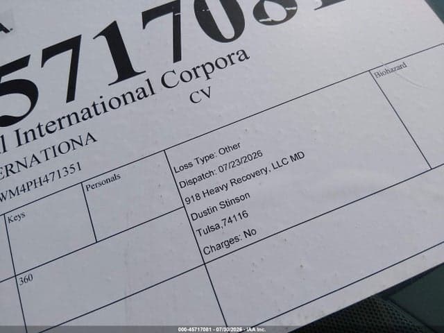 2023 INTERNATIONAL CV 11