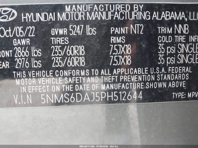 2023 HYUNDAI SANTA FE XRT 9