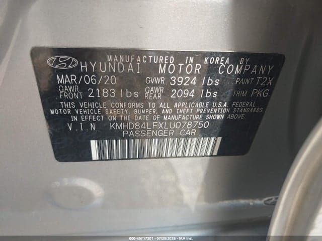 2020 HYUNDAI ELANTRA VALUE EDITION 9