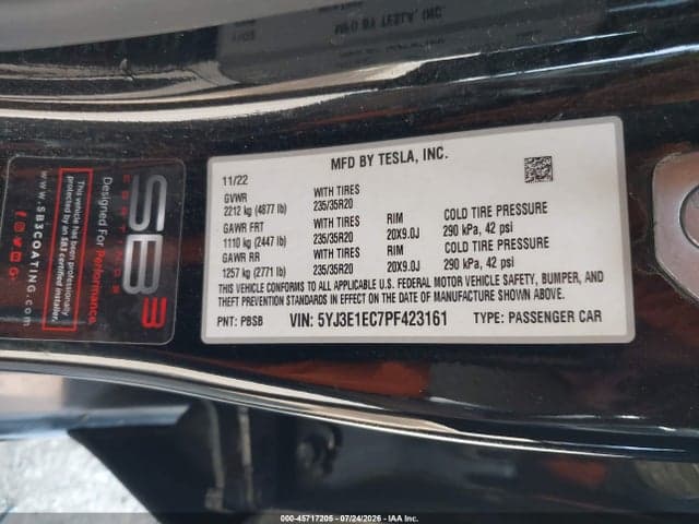 2023 TESLA MODEL 3 PERFORMANCE DUAL MOTOR ALL-WHEEL DRIVE 9