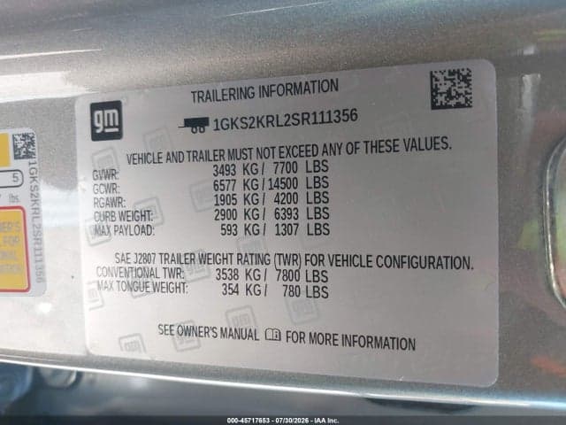2025 GMC YUKON XL 4WD DENALI ULTIMATE 9