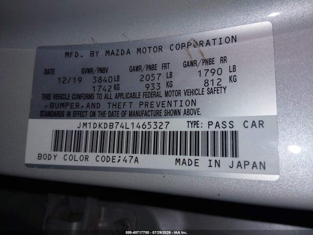 2020 MAZDA CX-3 SPORT 9