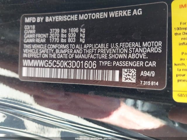 2019 MINI CONVERTIBLE COOPER 9