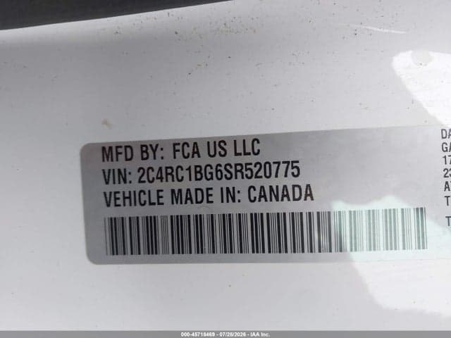 2025 CHRYSLER PACIFICA SELECT 9