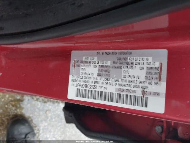 2021 MAZDA CX-5 TOURING 9