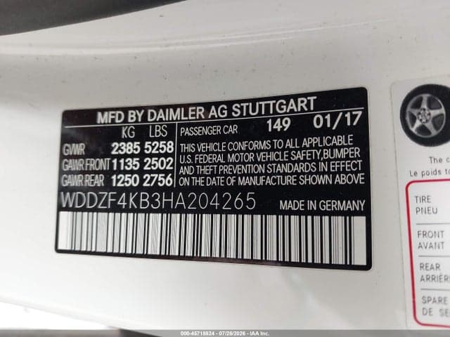 2017 MERCEDES-BENZ E 300 4MATIC 9