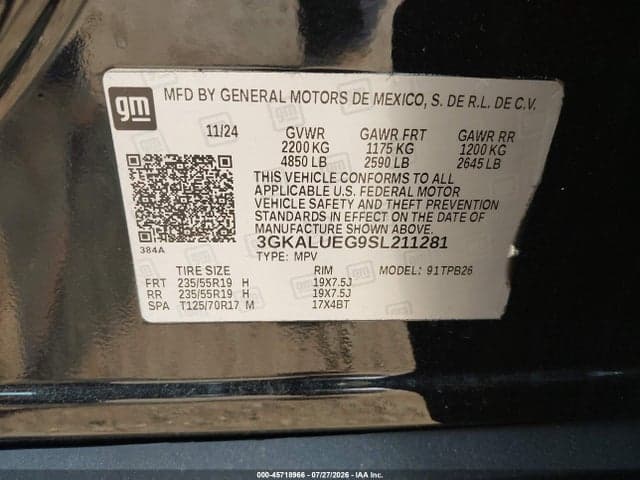2025 GMC TERRAIN AWD ELEVATION 9