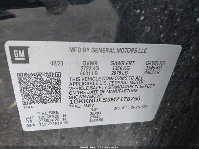 2021 GMC ACADIA AWD SLT 9