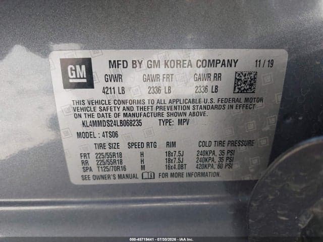 2020 BUICK ENCORE GX FWD SELECT 9