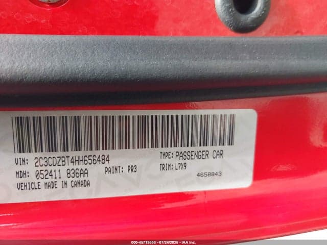 2017 DODGE CHALLENGER R/T 9