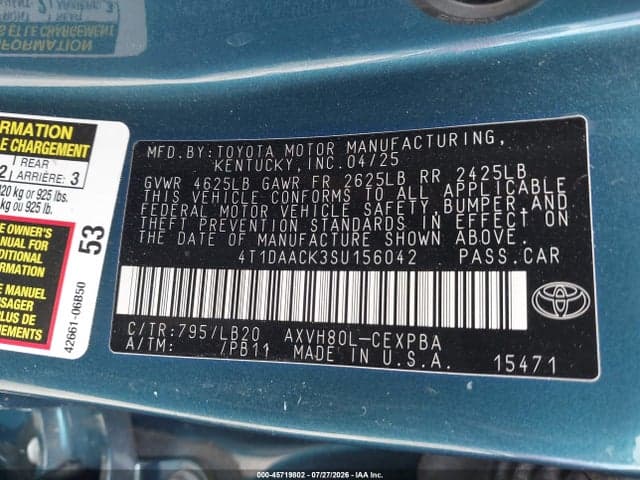 2025 TOYOTA CAMRY XSE 9